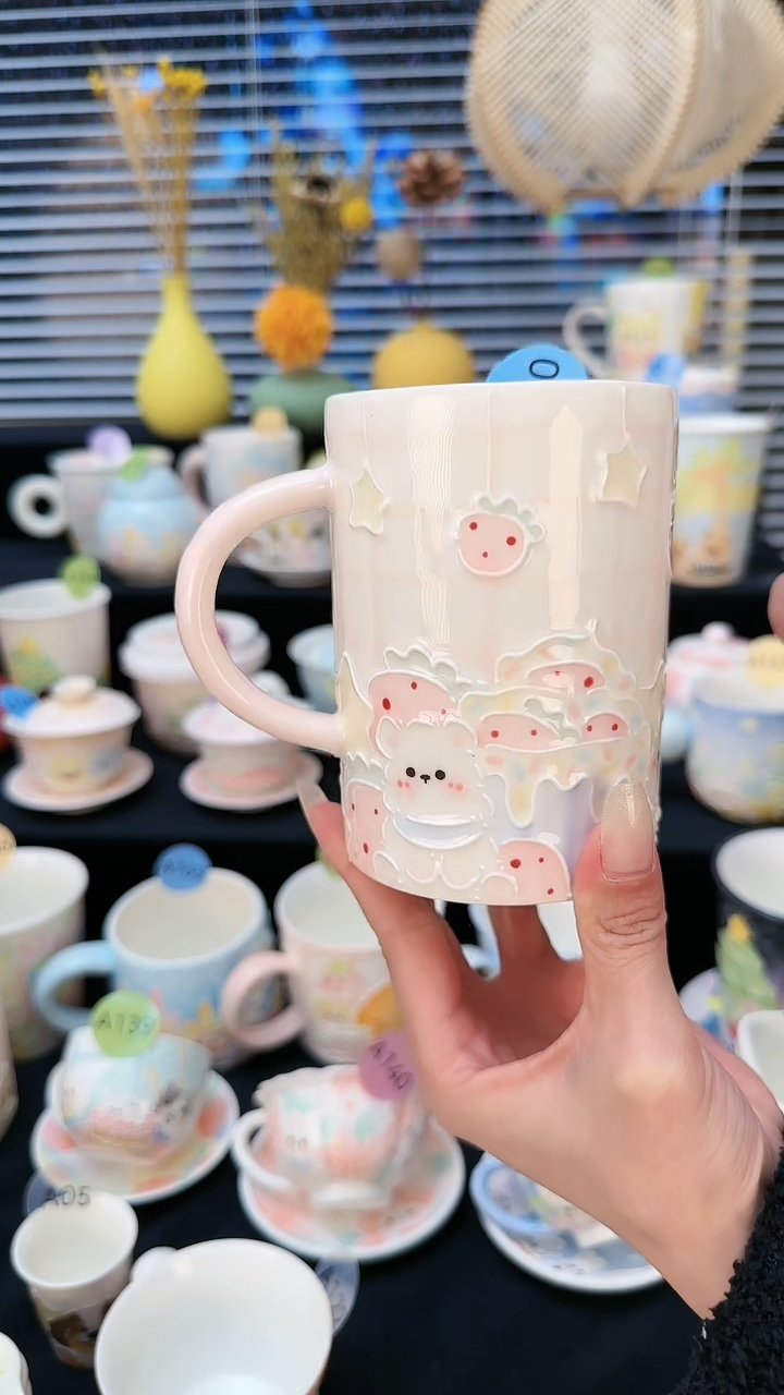 【闪购商品】摆件景德镇高温立体釉创意瓷