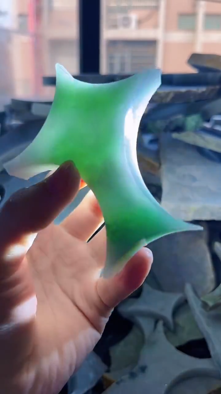 裸石翡翠我****6缅甸翡翠A货1233