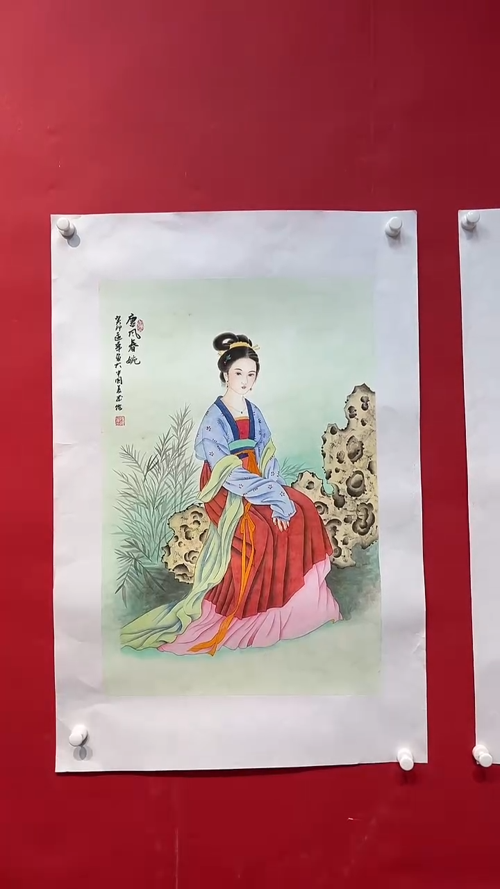 国画画家陆远华纯手绘原作
