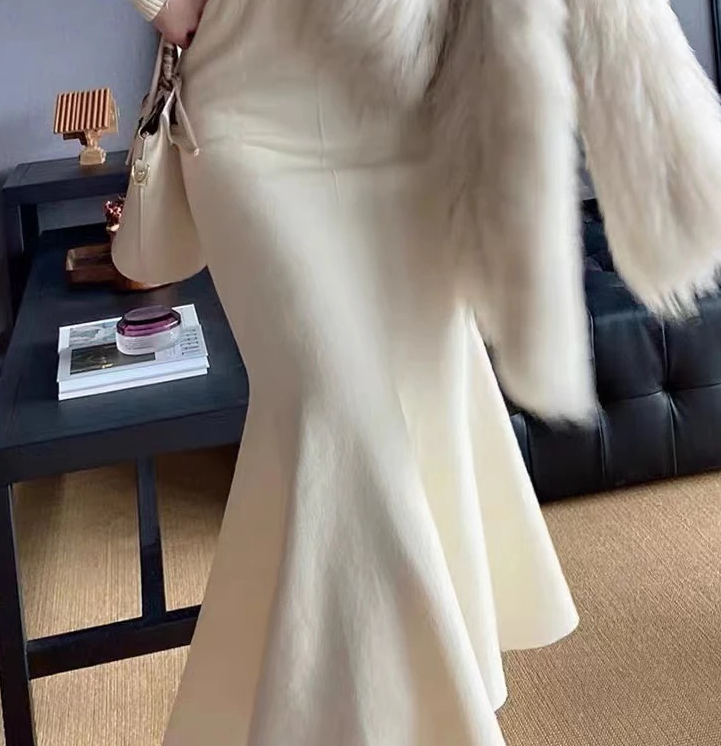 【鱼尾裙】秋冬内搭高腰显瘦包臀长款半身鱼尾裙