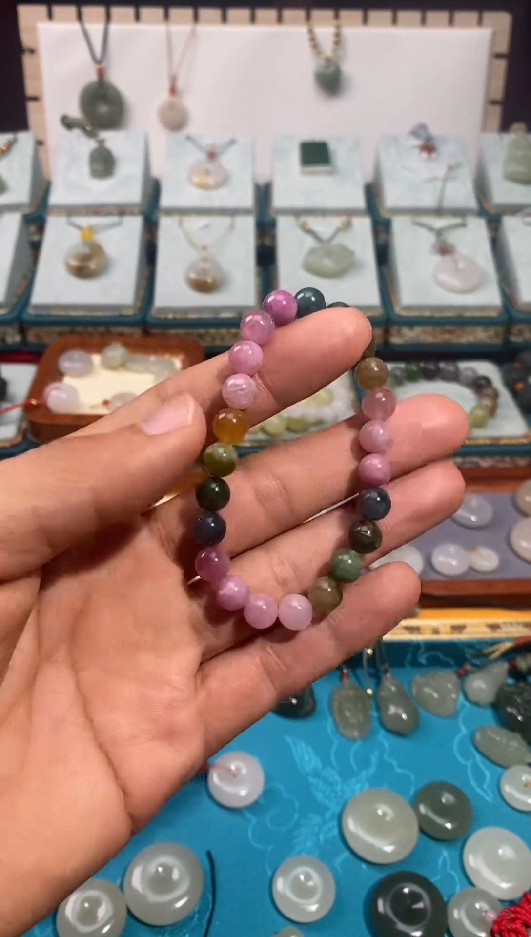 【闪购商品】碧玺手链未镶嵌碧玺手串