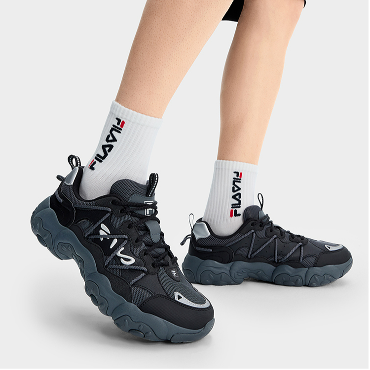 Fila/斐乐男士早秋【猫爪6】复古舒适潮流百搭运动鞋F12M522111F