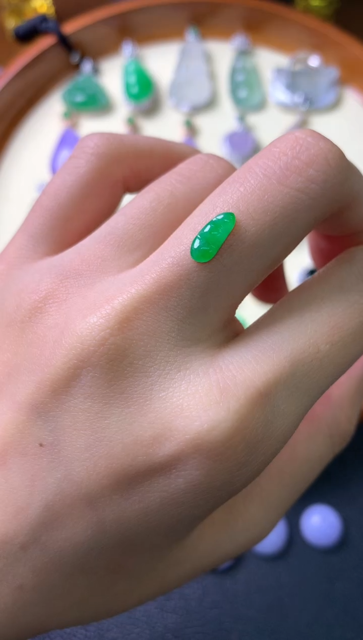 【闪购商品】定制翡翠未镶嵌裸石（镶嵌定制）