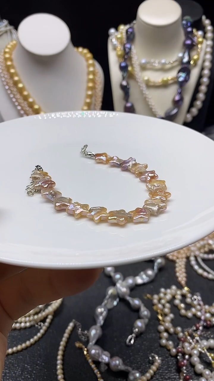 颈饰未镶嵌淡水珍珠多人手链