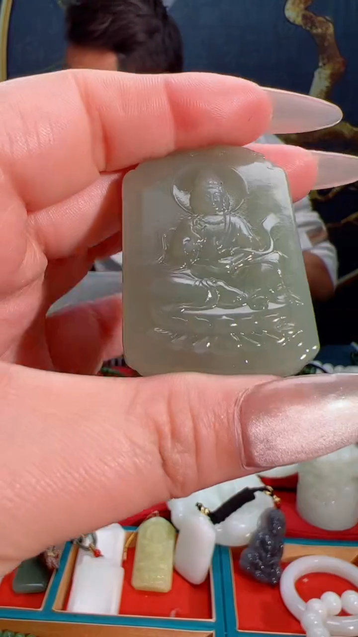 【闪购商品】和田玉吊坠未镶嵌1