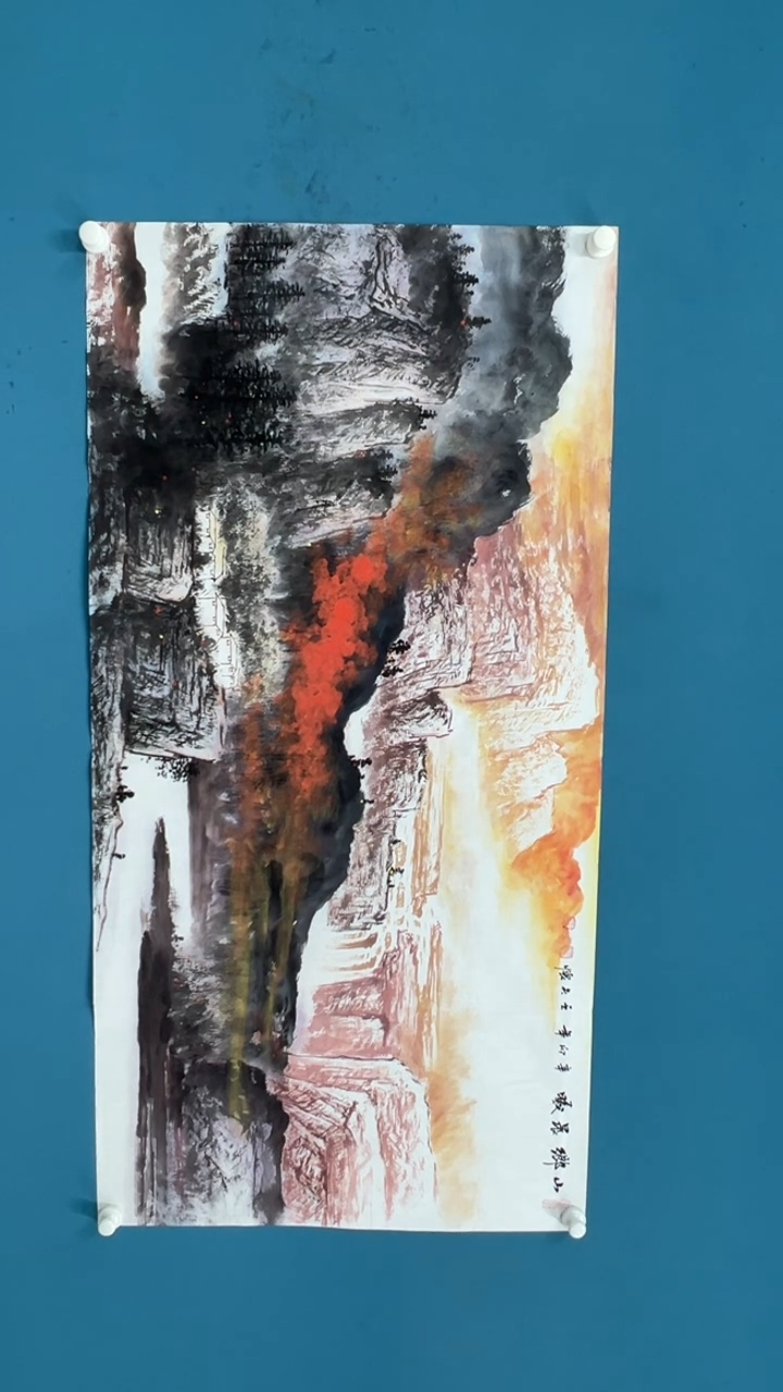 【闪购商品】国画2.5-甄选-王夫怀-四尺卢原-94