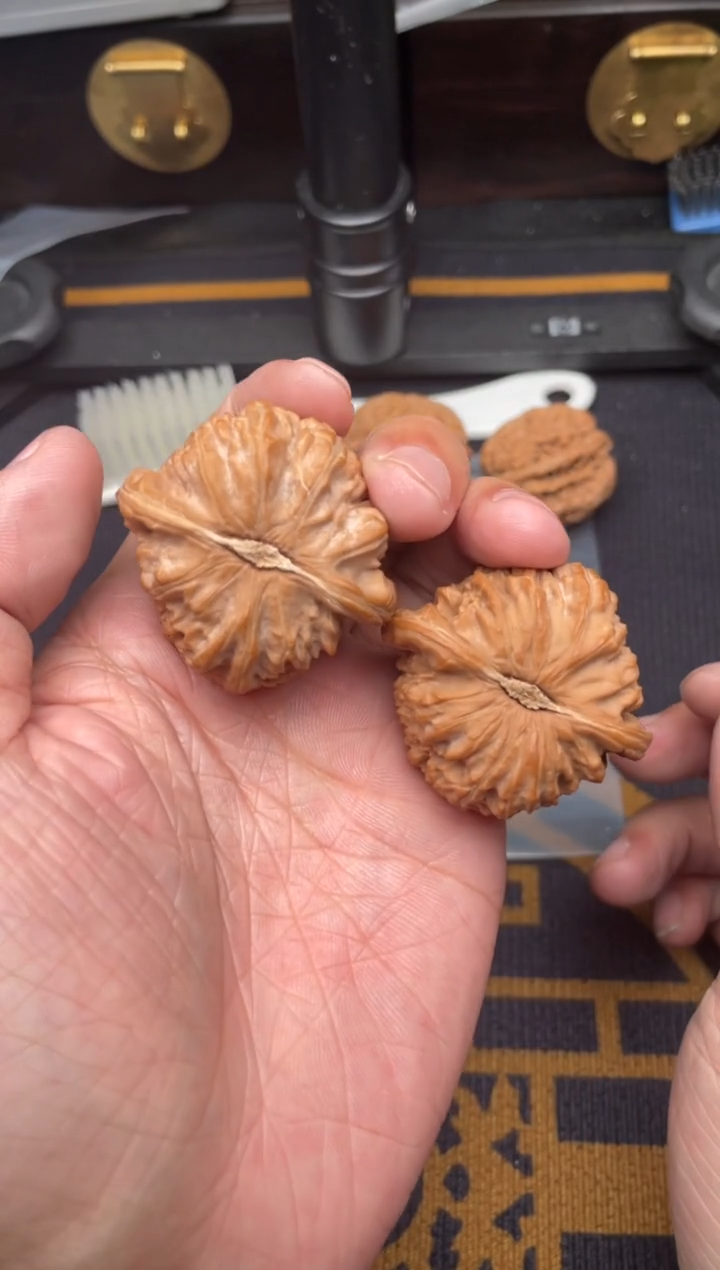 吊坠文玩核桃白狮子41