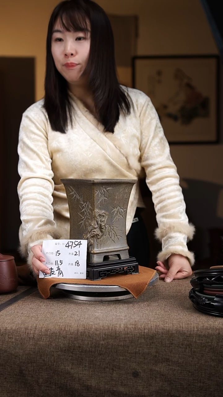 【闪购商品】紫砂花盆紫砂花盆4754