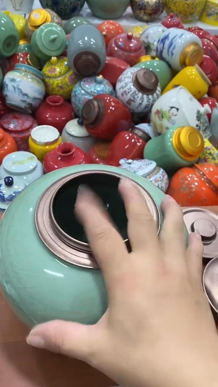 摆件茶叶罐密封罐储存罐