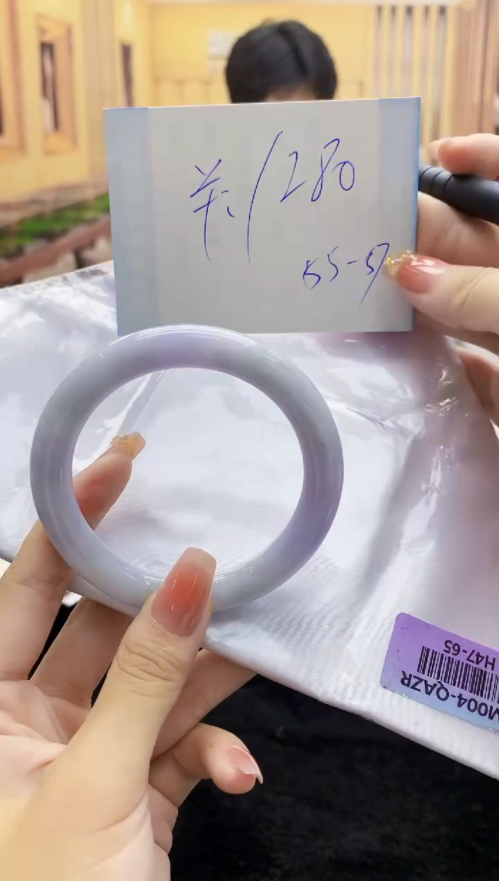 【闪购商品】翡翠手镯未镶嵌H47-65    