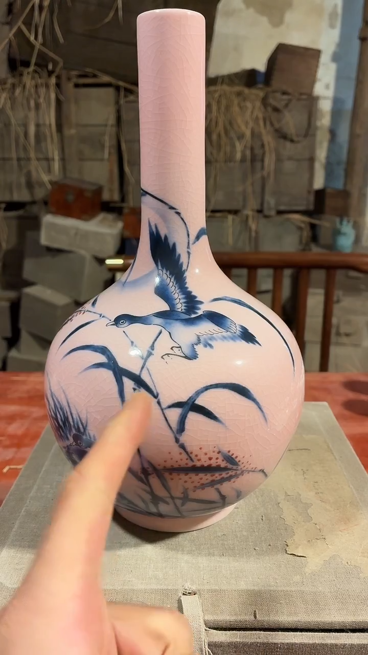 摆件瓷E78景德镇陶瓷摆件