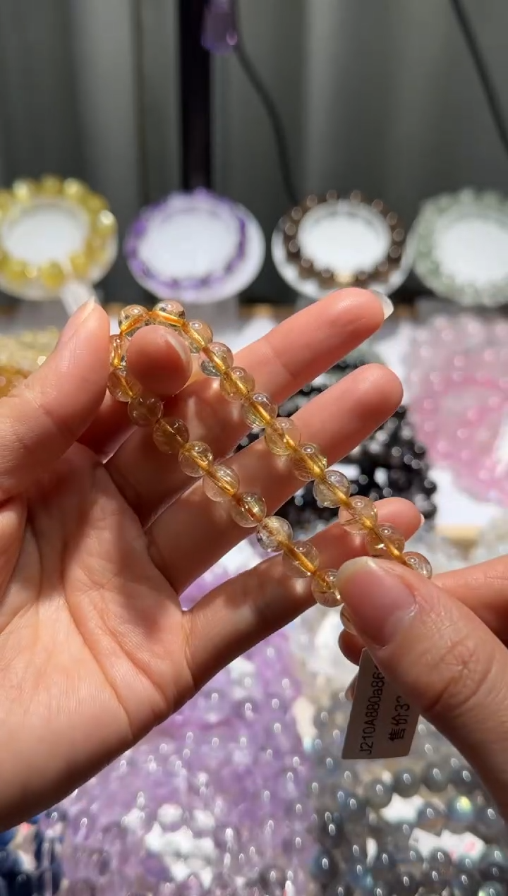 【闪购商品】发晶手链未镶嵌发晶7mm