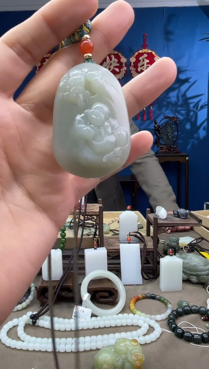 【闪购商品】和田玉颈饰未镶嵌1