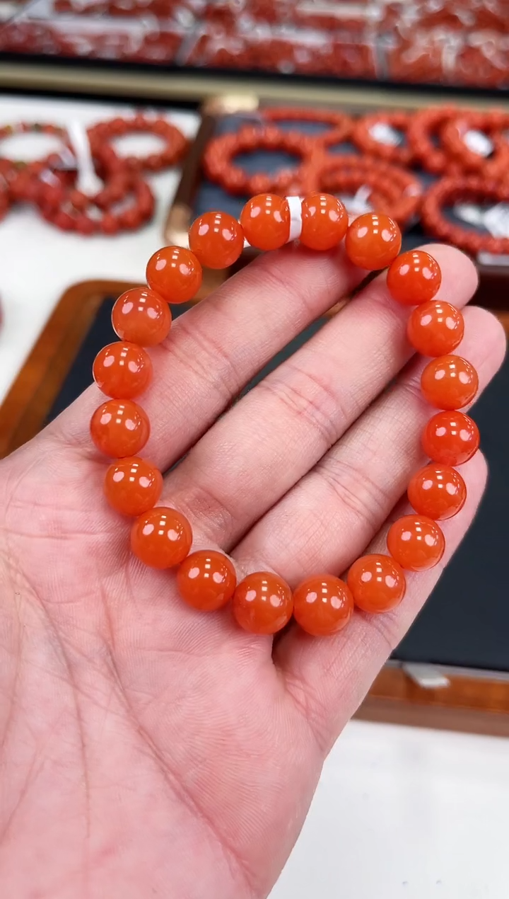 【闪购商品】南红玛瑙保山手串10+未镶嵌一个/条