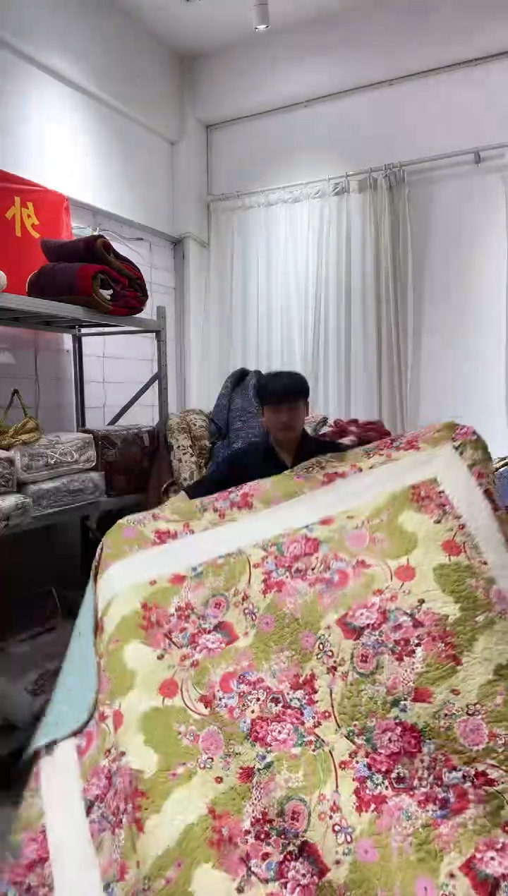 棉200*230纯棉床盖15号微瑕