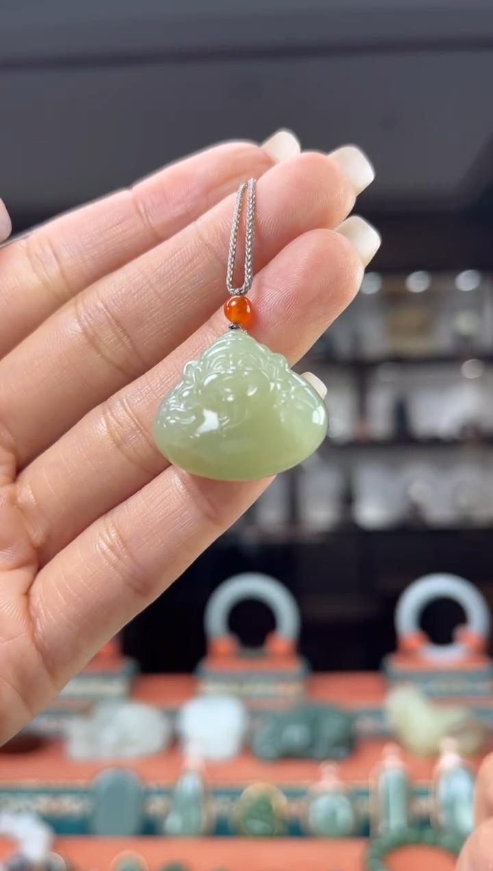 颈饰未镶嵌和田玉1