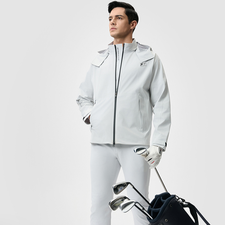 Fila/斐乐春季新款男【高尔夫时尚】百搭连帽梭织外套A11M515709F
