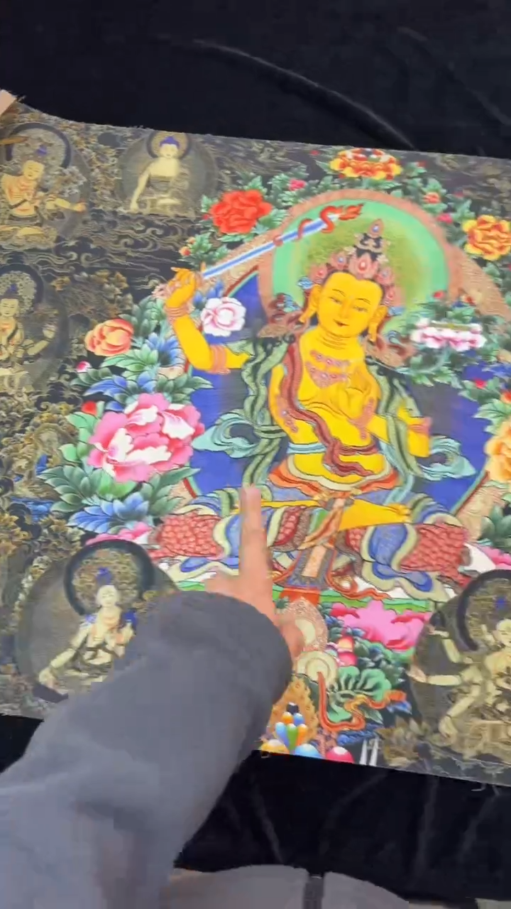 装裱画唐卡藏艺阁TK16012