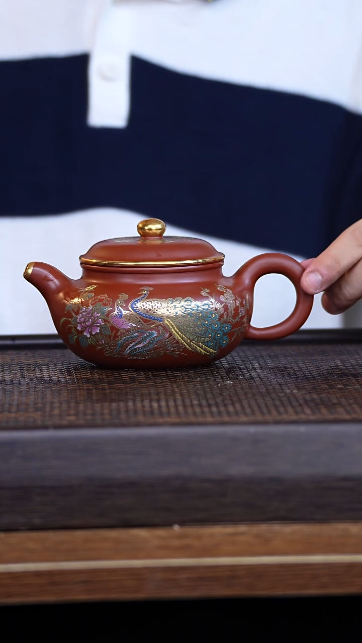 茶壶紫砂宜兴手工原矿紫砂壶001