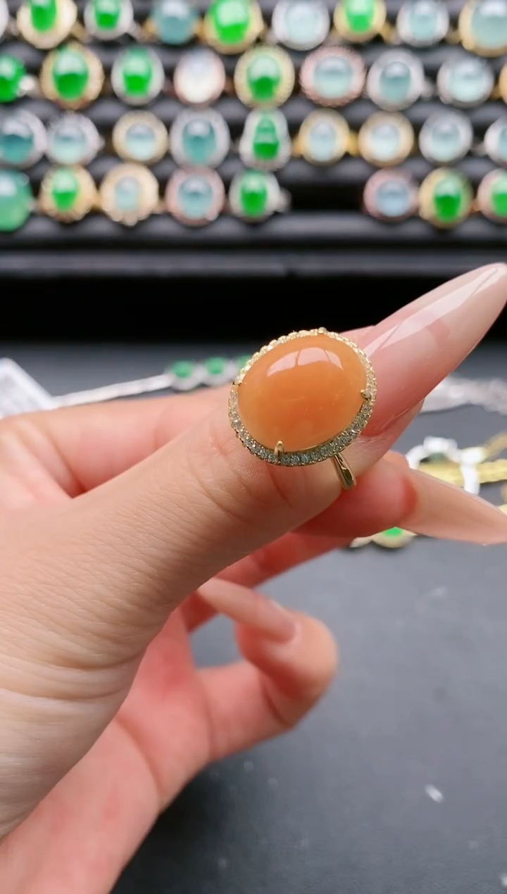 【闪购商品】翡翠戒指银S925镶嵌111111