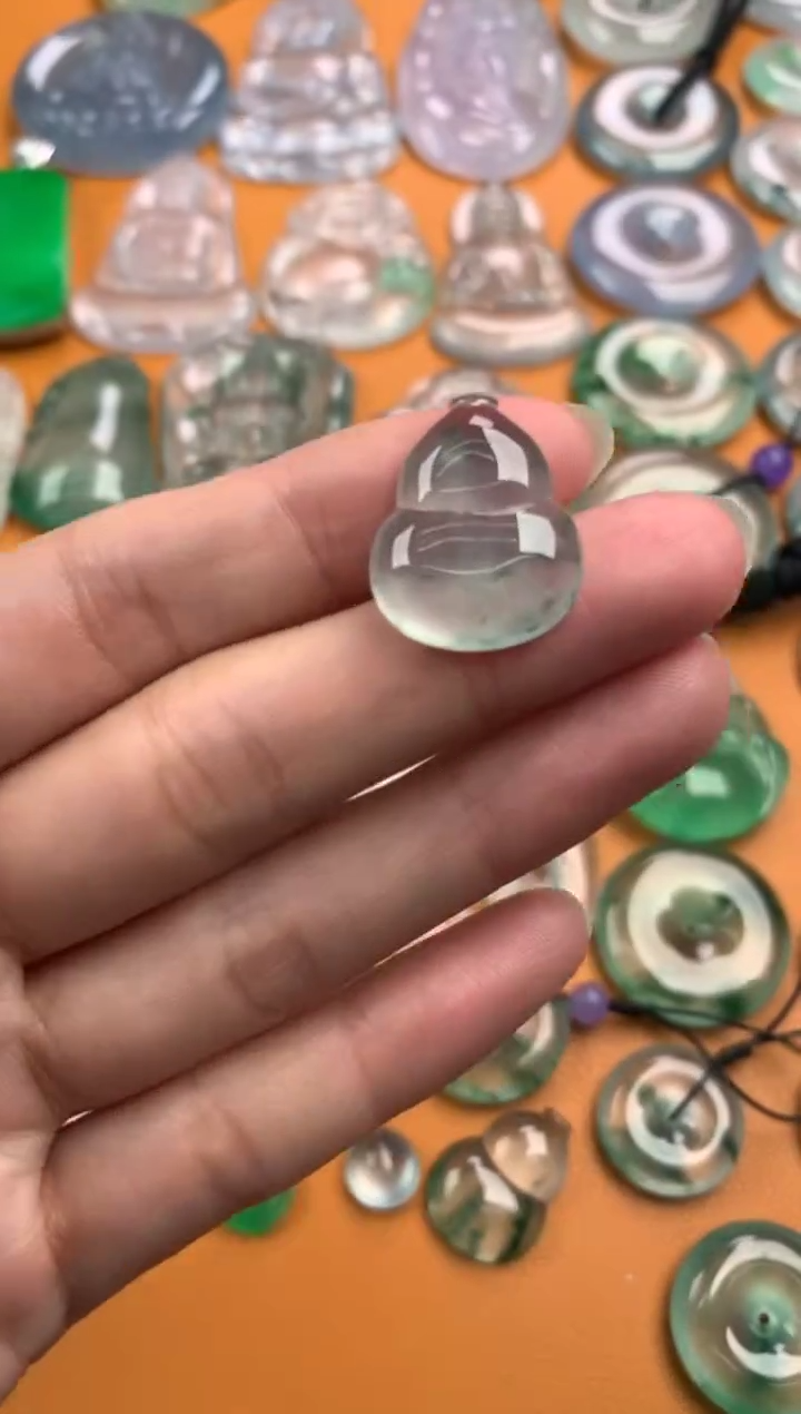 【闪购商品】翡翠颈饰未镶嵌19.8-16.5-5.2