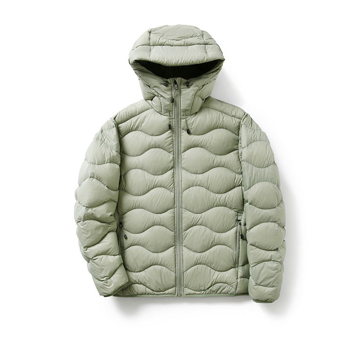 排骨户外情侣款防水抗撕裂运动保暖90鸭绒连帽葫芦格羽绒服外套