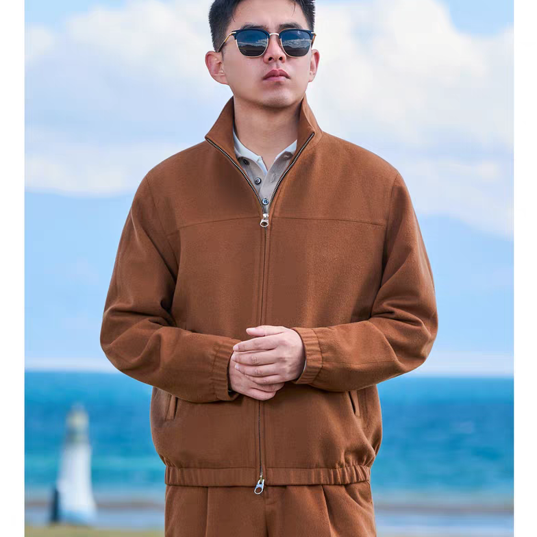 裁剪纸样25680男士立领夹克纸样