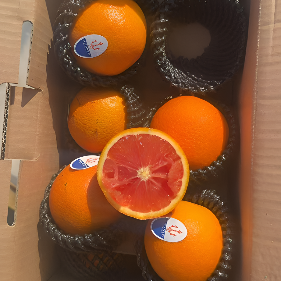 好吃的纯甜血橙礼盒一箱（5斤左右/箱）
