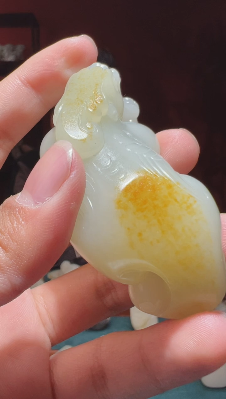 【闪购商品】和田玉吊坠(不含链)未镶嵌1