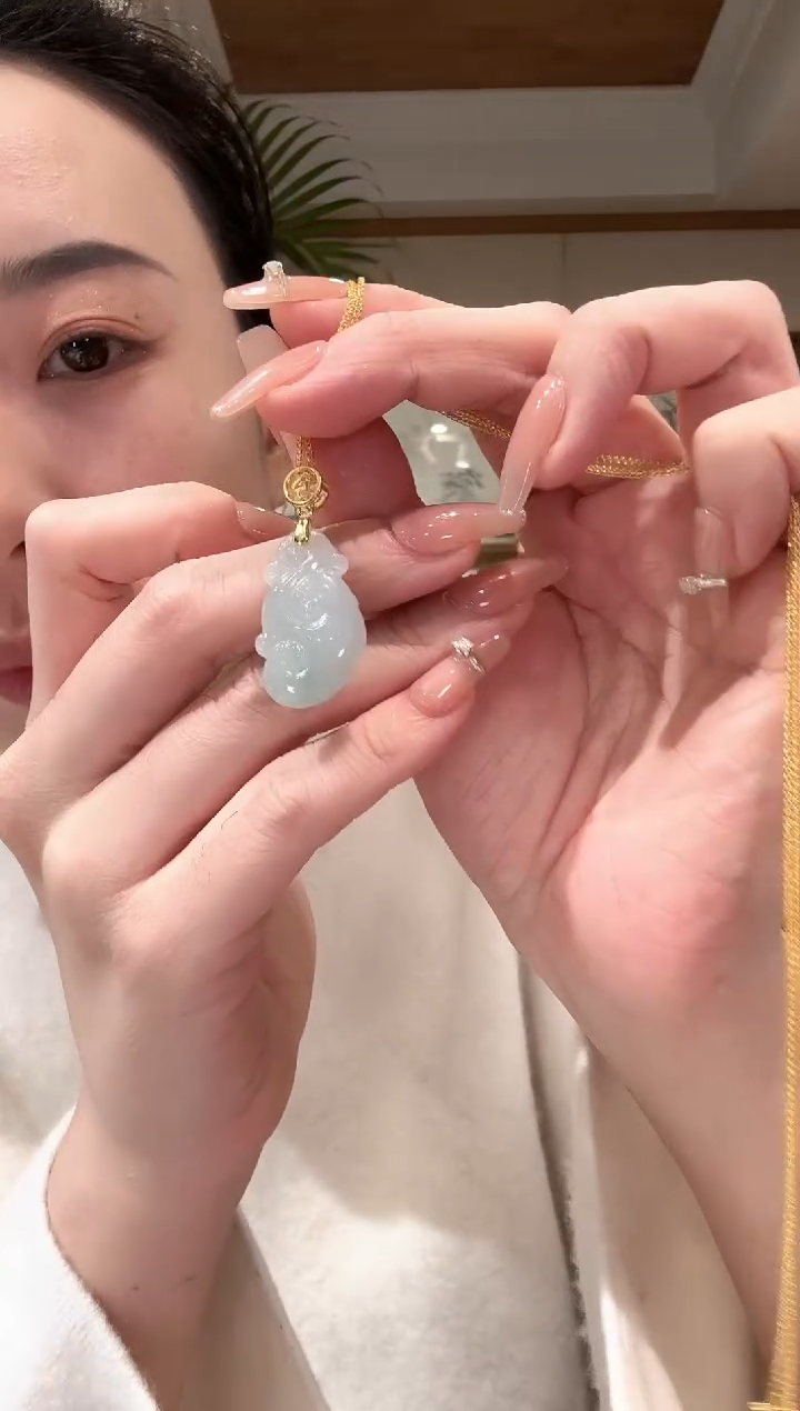 【闪购商品】翡翠颈饰未镶嵌国风