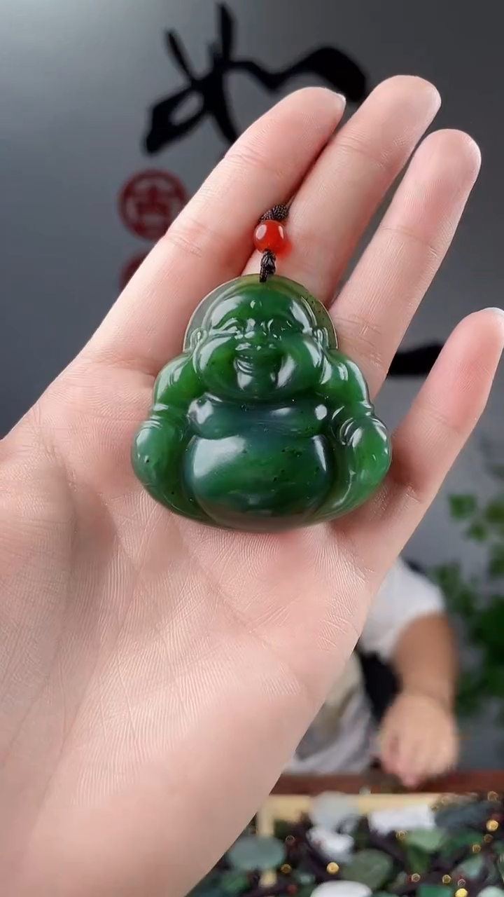 和田玉未镶嵌颈饰拍一发一，多样性发货