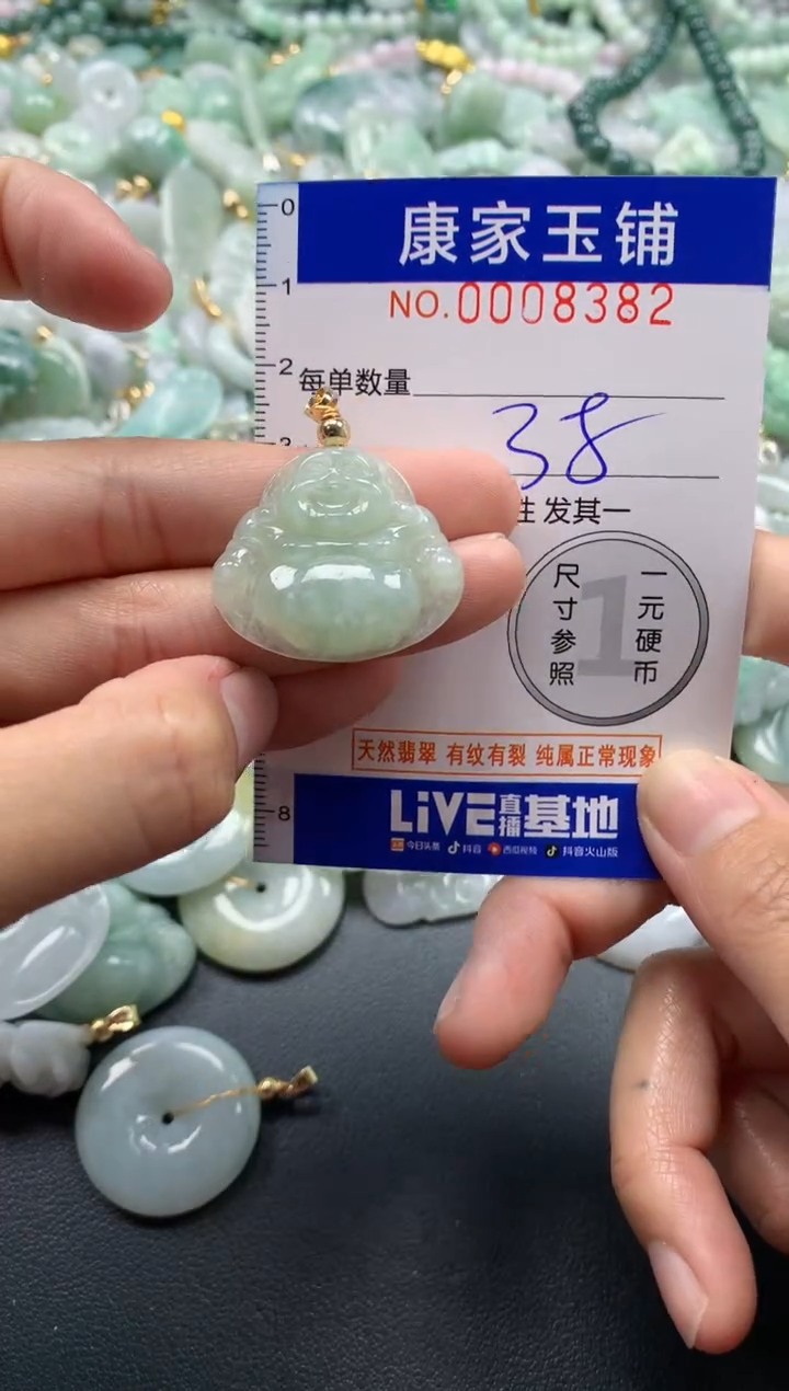 颈饰未镶嵌翡翠8382