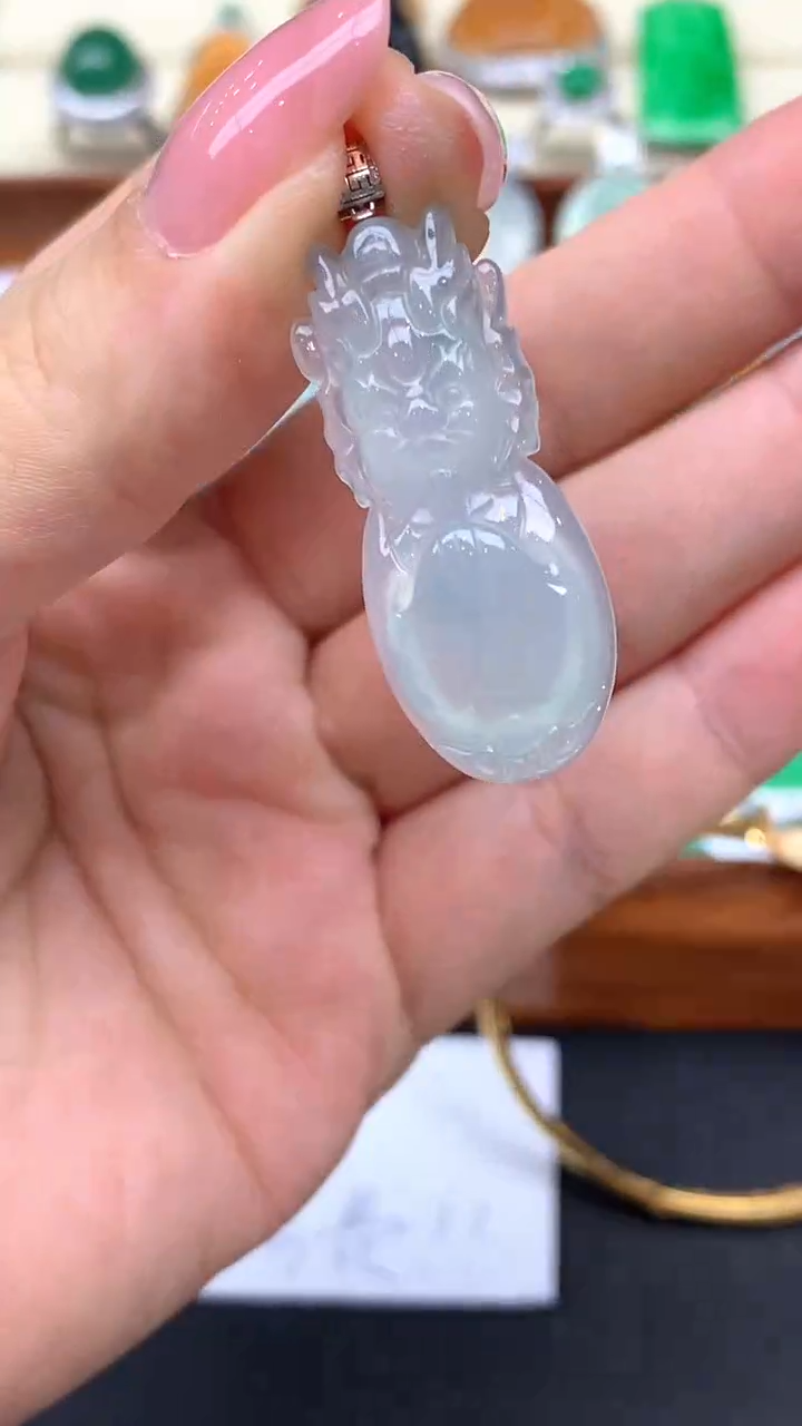 【闪购商品】翡翠颈饰未镶嵌404-天然翡翠