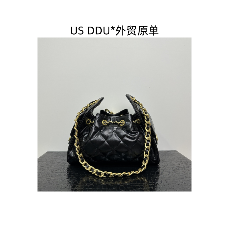 X 黑色小号25bag手提单肩女包9019/F002