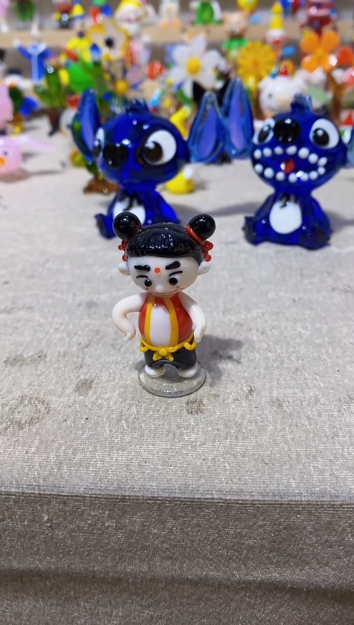 【闪购商品】琉璃手工艺品哪吒