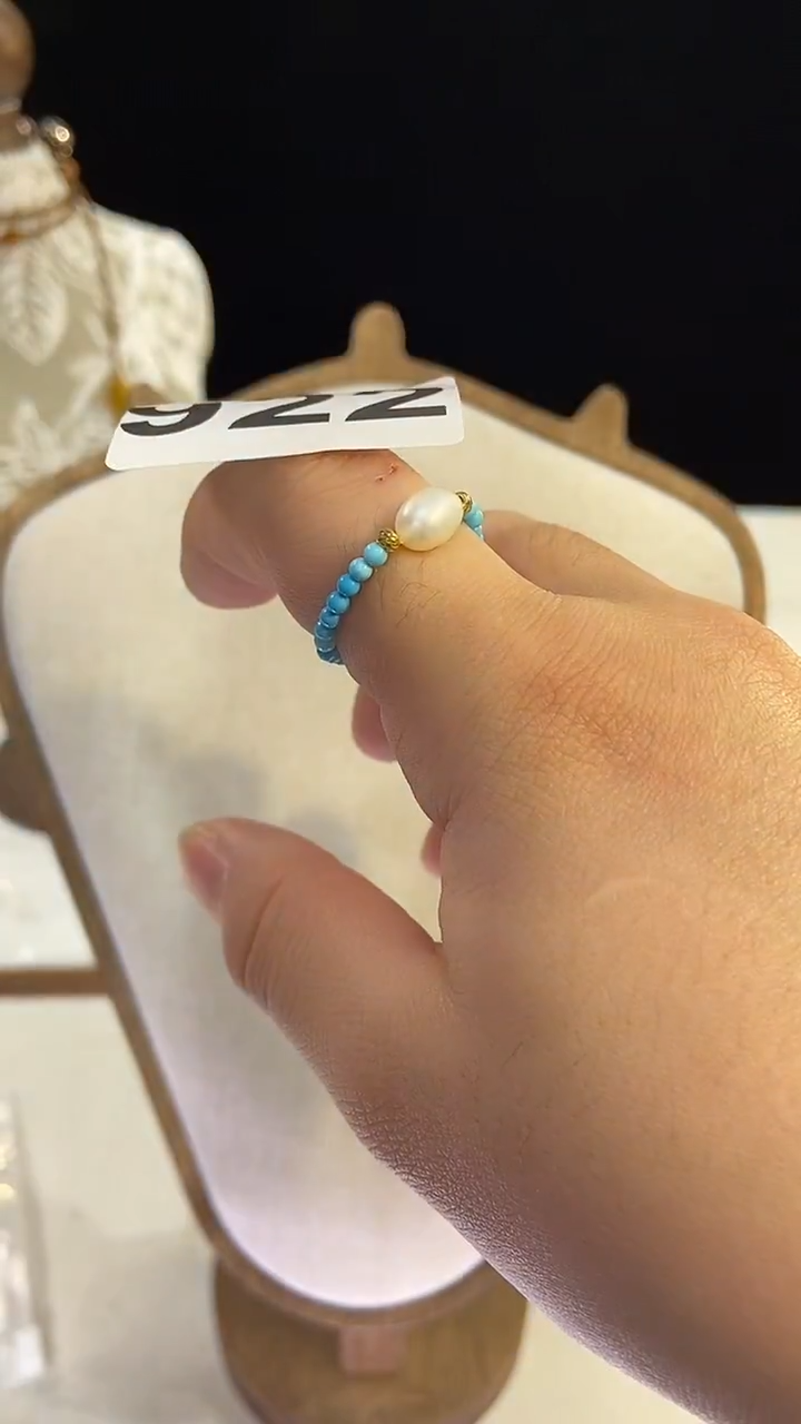 项链钛钢淡水珍珠922