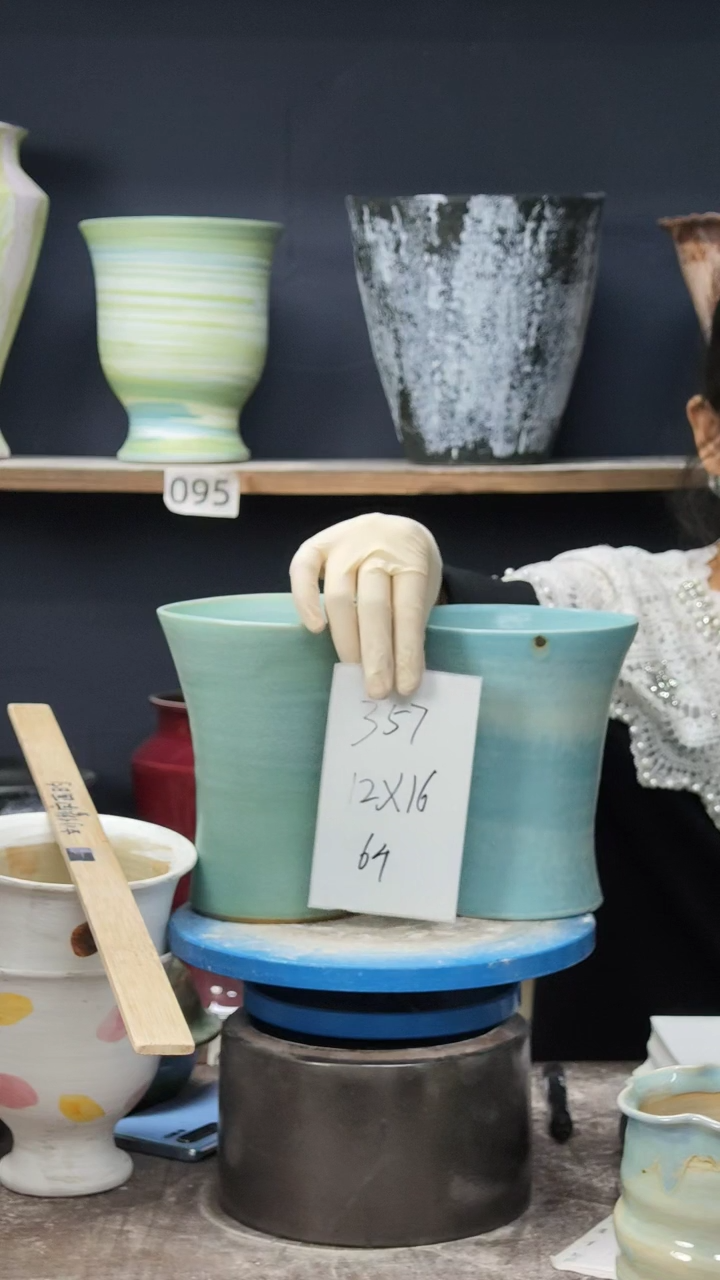 则*之江西景德镇花盆微瑕357