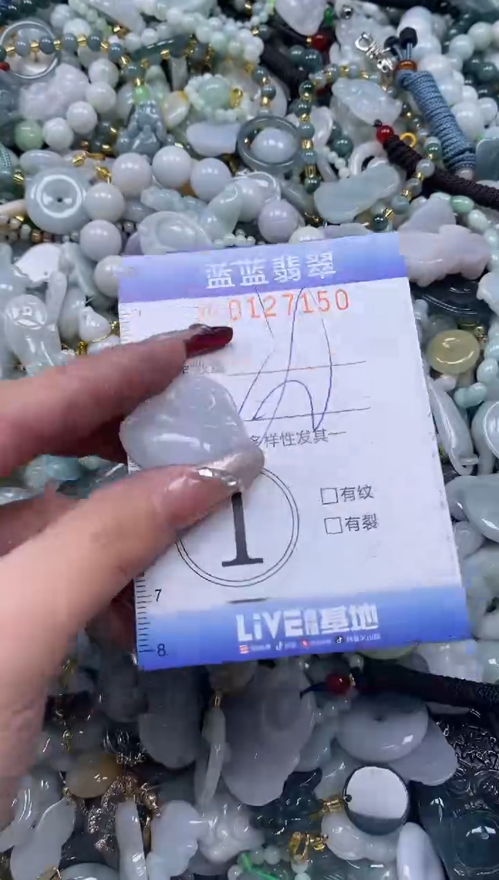 【闪购商品】翡翠颈饰未镶嵌闪购0127150多样性发其一