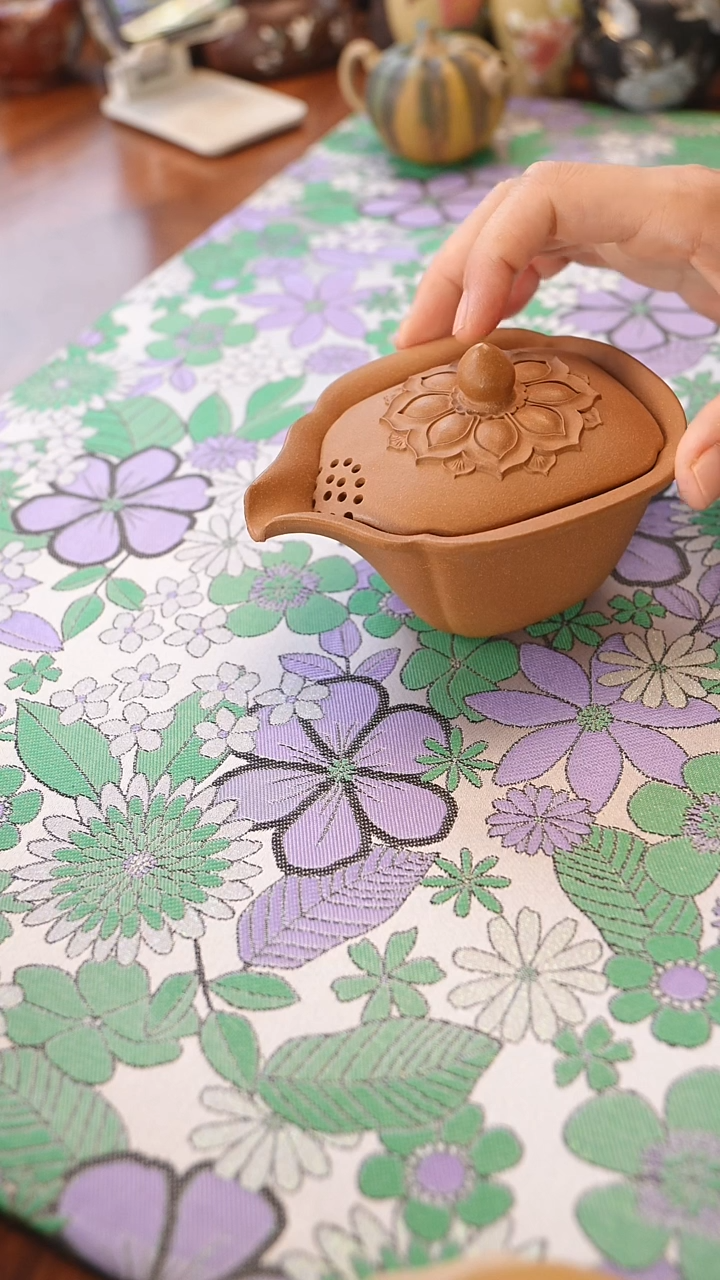 茶壶紫砂段泥手抓壶