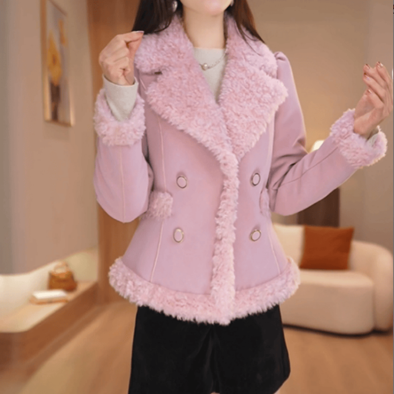  B846【短外套】2025冬季新款优雅舒适保暖加厚通勤减龄休闲短外套