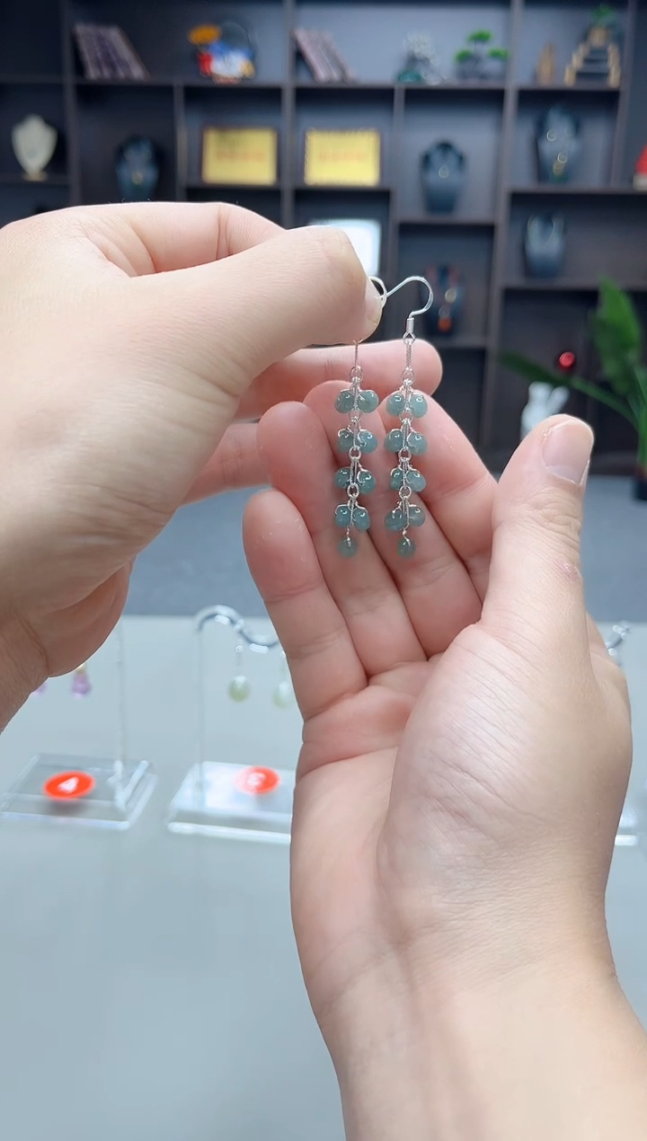 未镶嵌翡翠耳饰911000