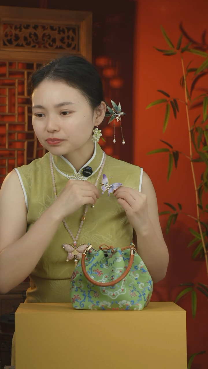 刺绣纯手工非遗国风饰品