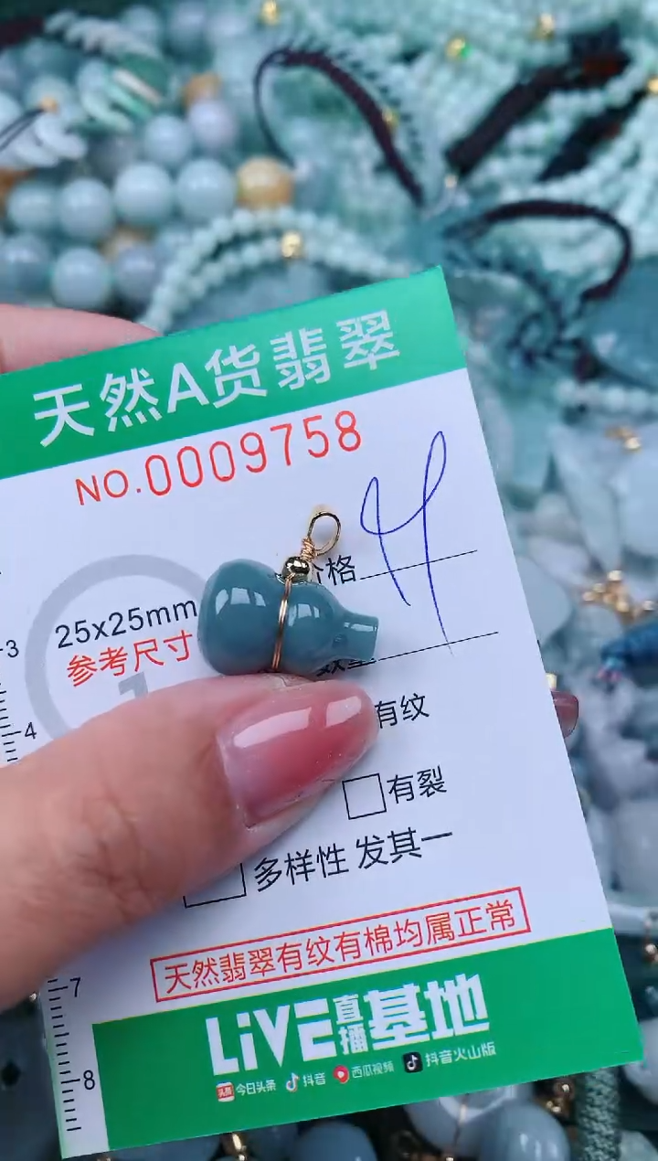 【闪购商品】翡翠颈饰未镶嵌.0009758