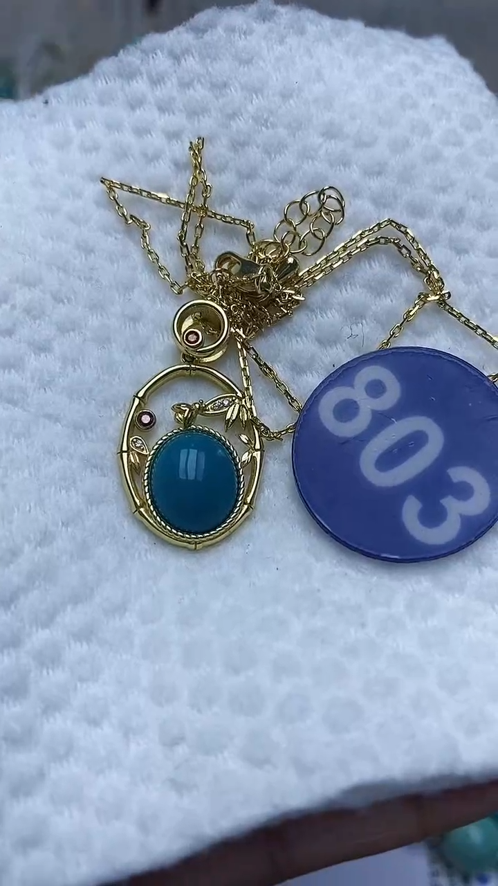 【闪购商品】绿松石项链合金803项链
