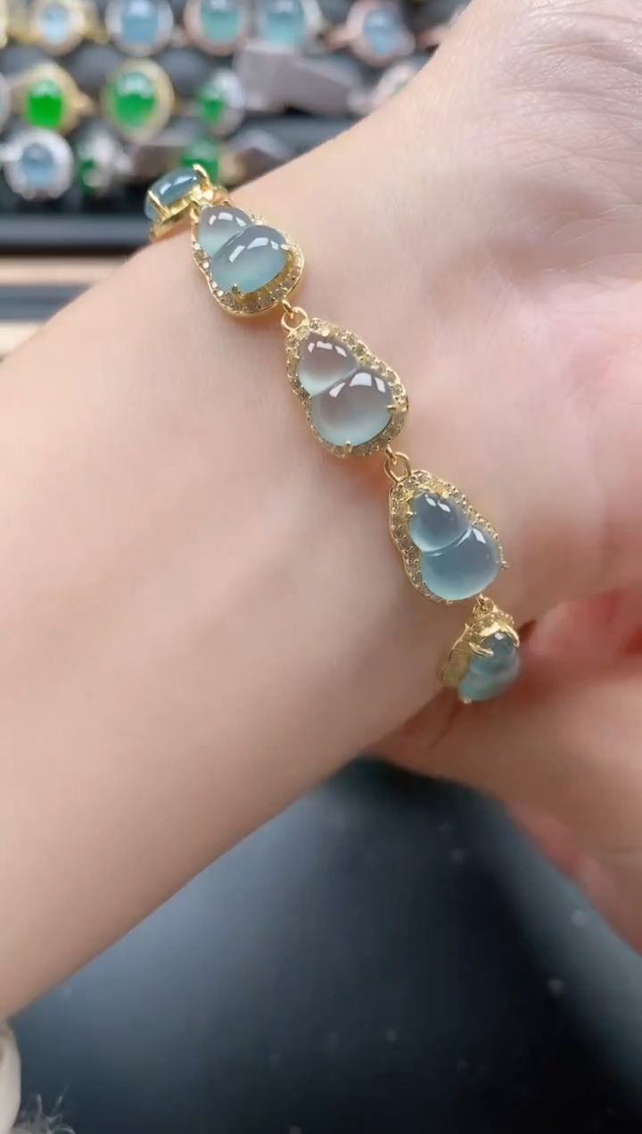 银S925镶嵌戒指翡翠1111111