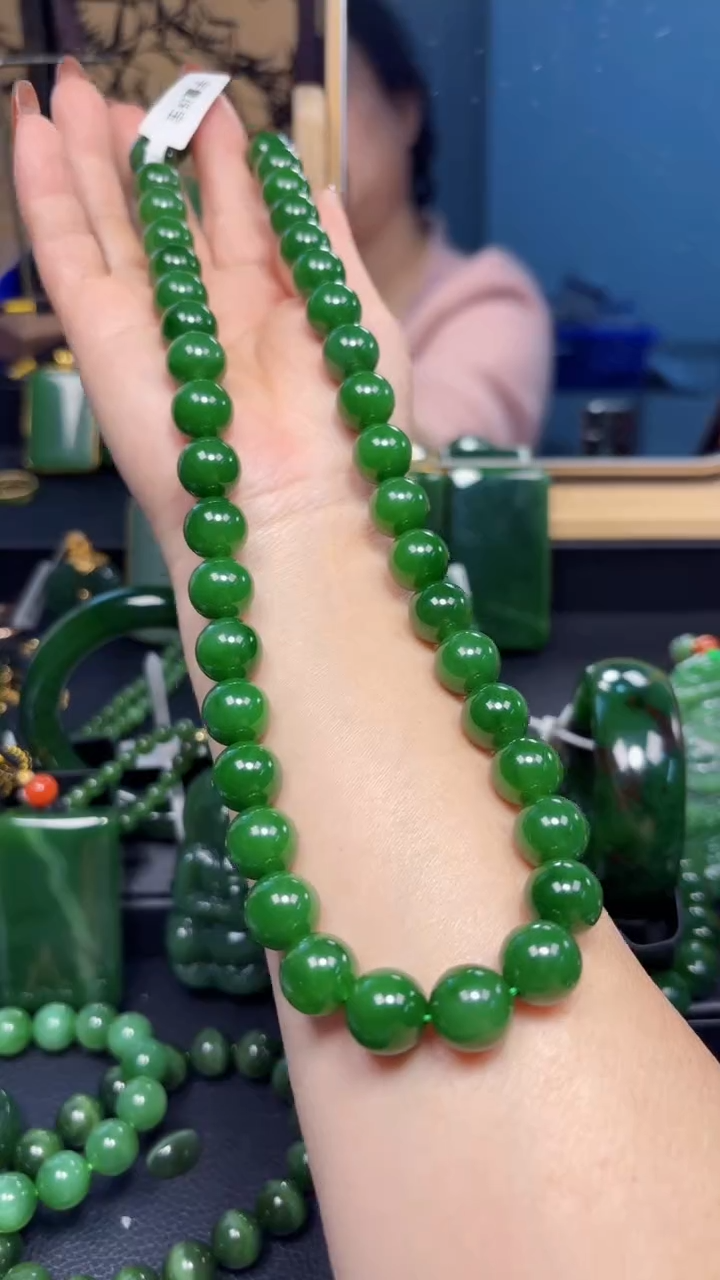 【闪购商品】和田玉（碧玉）颈饰未镶嵌1