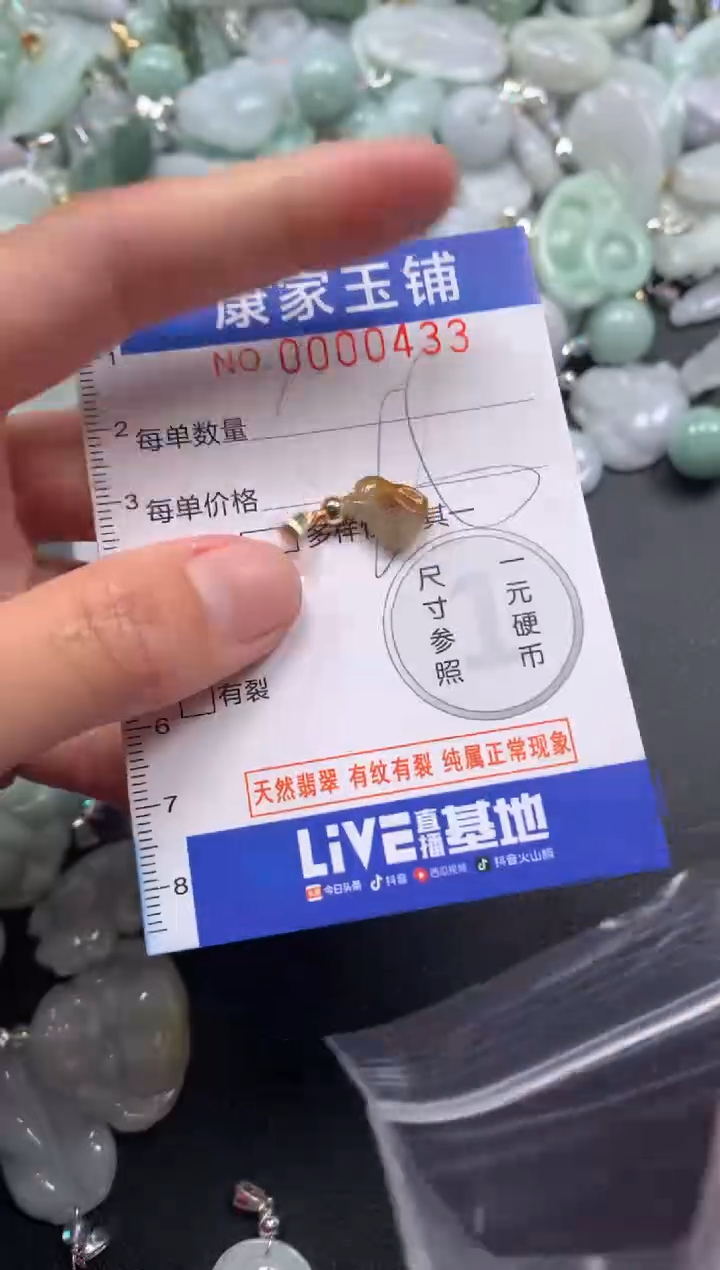 颈饰未镶嵌翡翠433