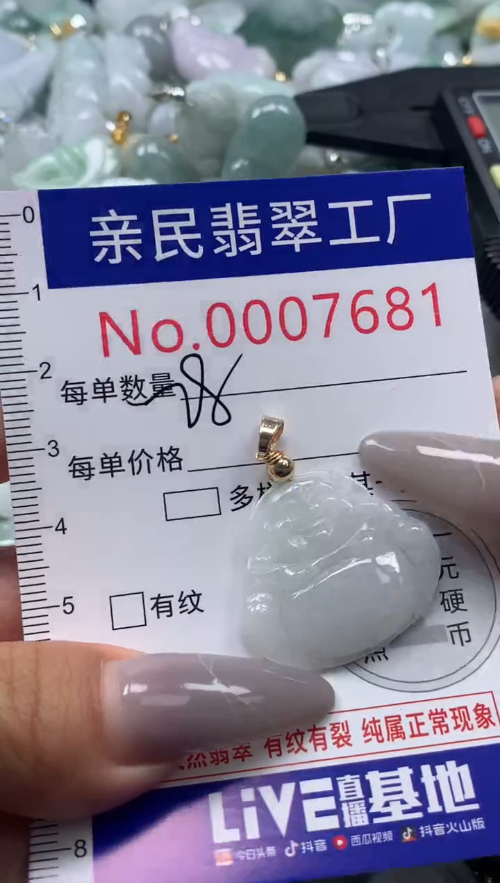 颈饰未镶嵌翡翠7681