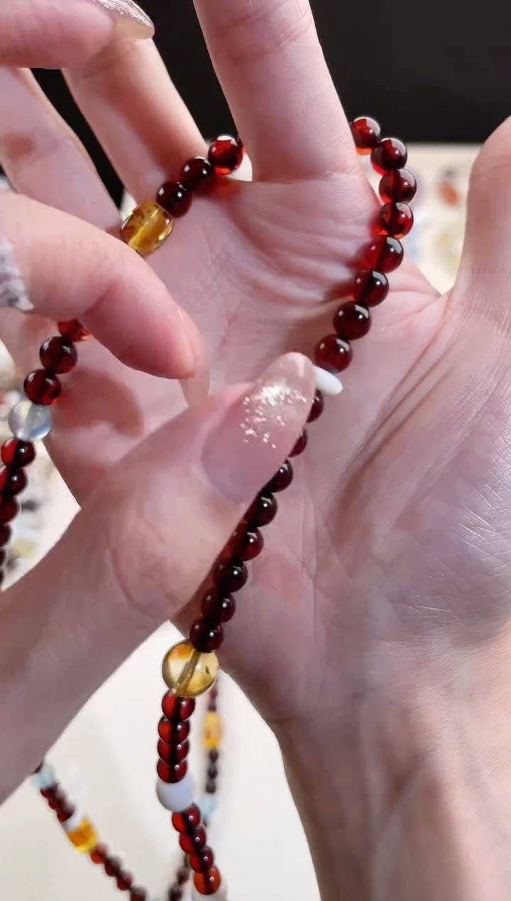 未镶嵌手串水晶小***咪天然水晶多宝手串