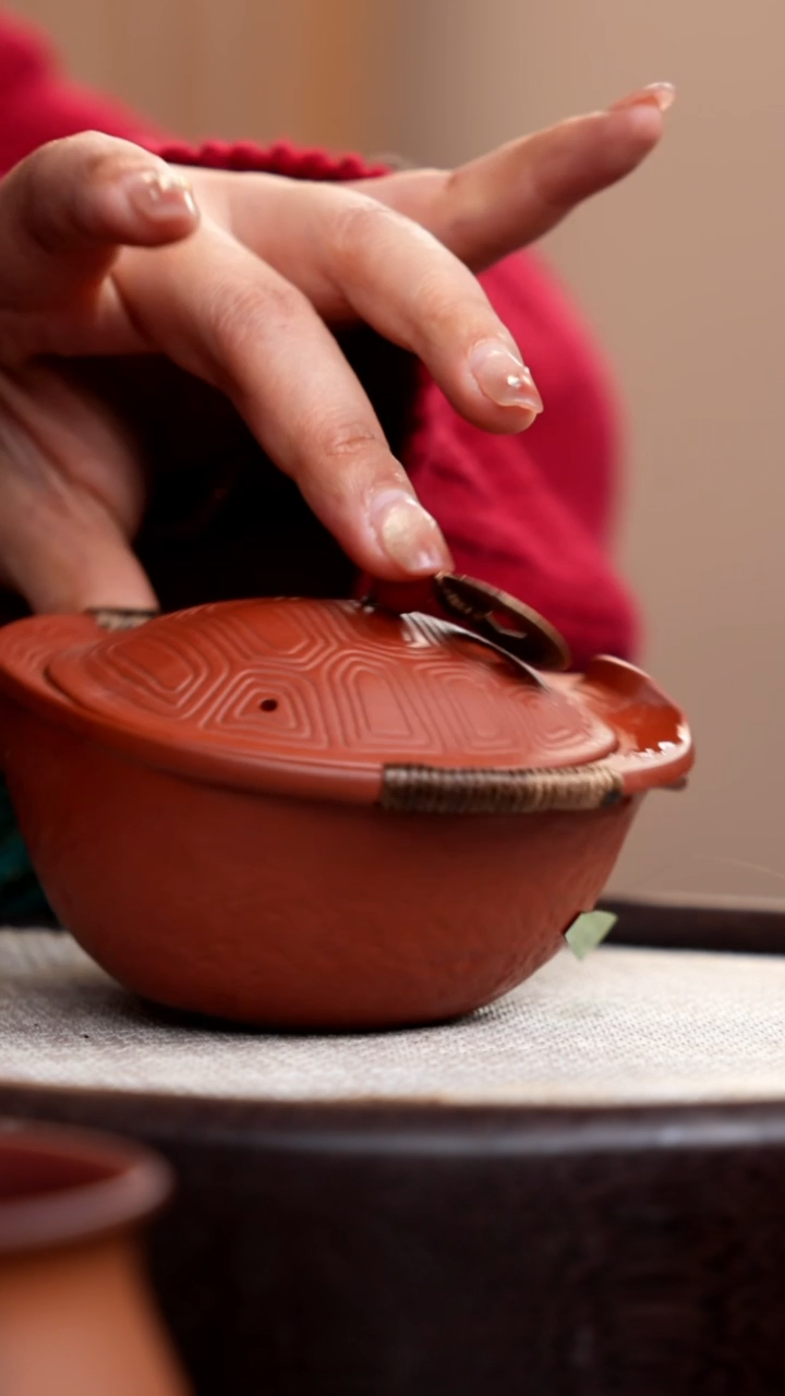 【闪购商品】紫砂茶壶朱泥富甲手抓 